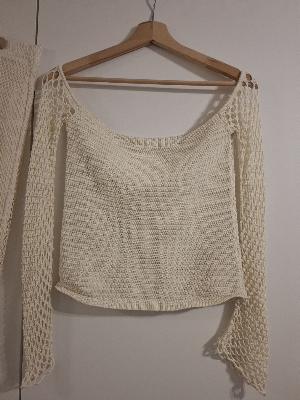 Zara Vestiti: Zara Strick Pullover off shoulder top und Rock L Sommer – Nuovo (secondo la descrizione) da Dietikon venduto da MrSapin 1