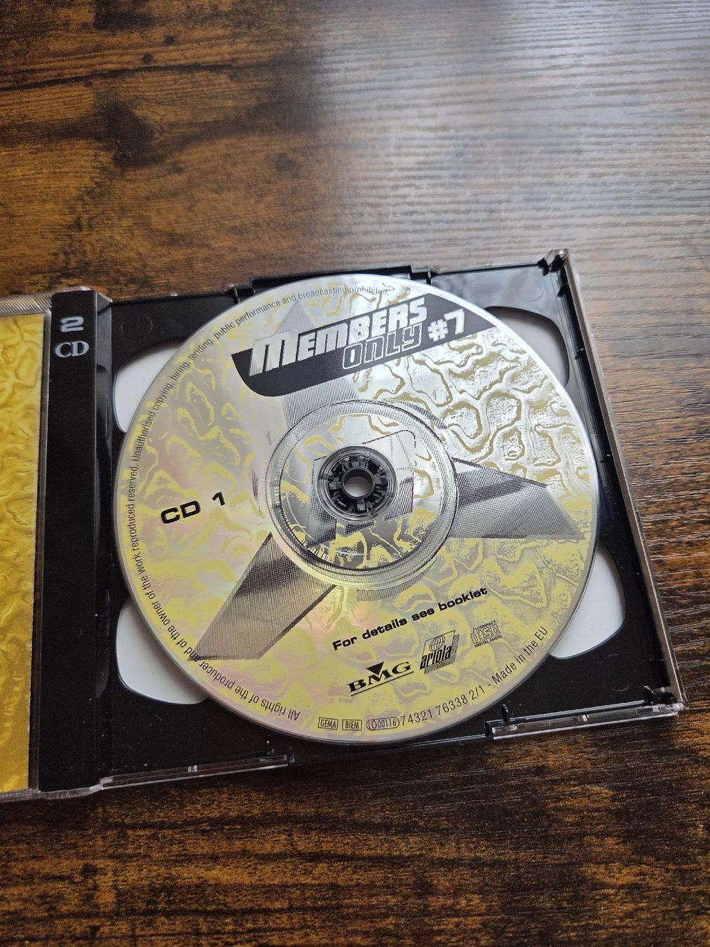 CD: Members Only Part 7 2CD Techno Compilation – Usato da Winterthur venduto da Maricels_Boutique 3