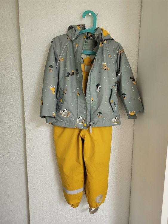 Set gefütterte Regenhose und -Jacke // Tchibo // 98/104