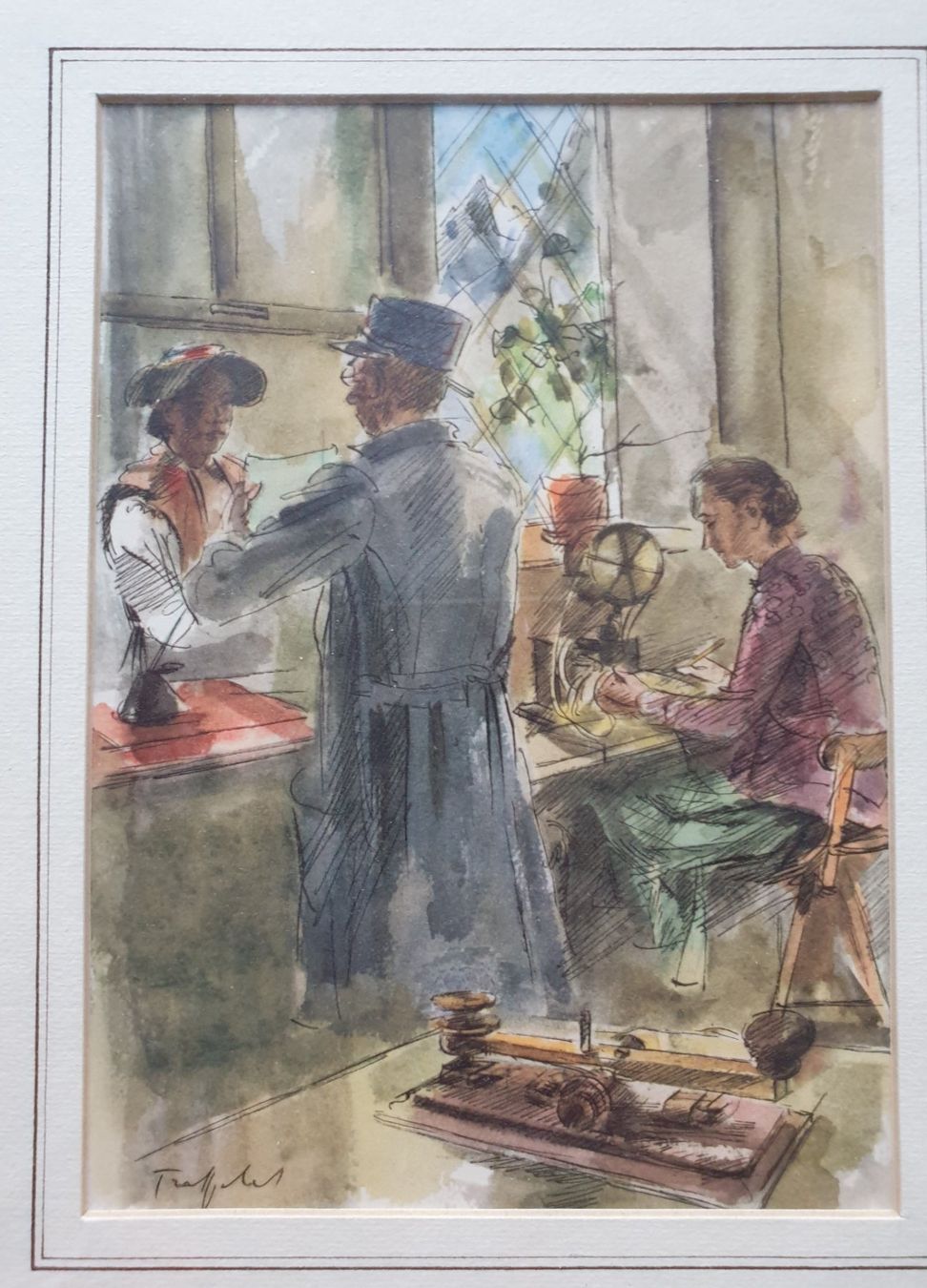 Gemälde: Aquarell / Friedrich Traffelet – Gebraucht aus Zürich von B-Rock 2