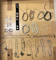 🪎  Modeschmuck Konvolut/Lot silber u. gold