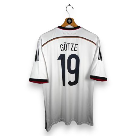 Original 2014-15 Germany Home Trikot Götze