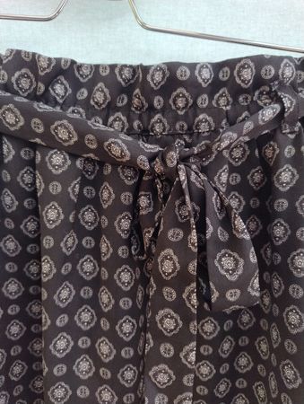Rock Damen von Lyla Lyla, Schwarz gemustert, Grösse M