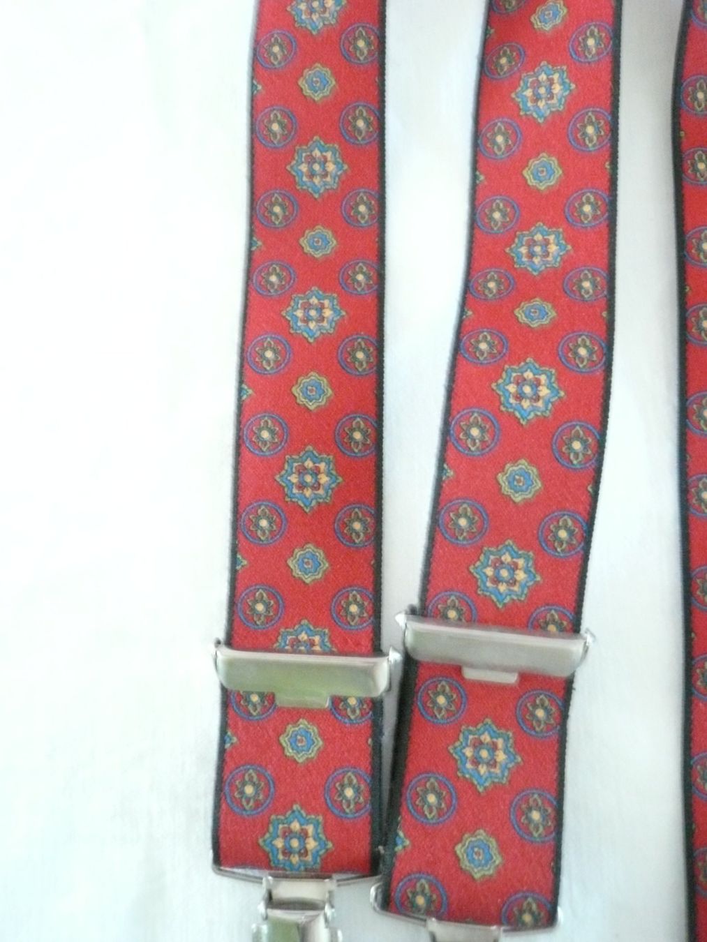 Altro in  Abbigliamento & Accessori: Hosenträger rot gemustert – Nuovo (secondo la descrizione) da Rotkreuz venduto da Busa17 3