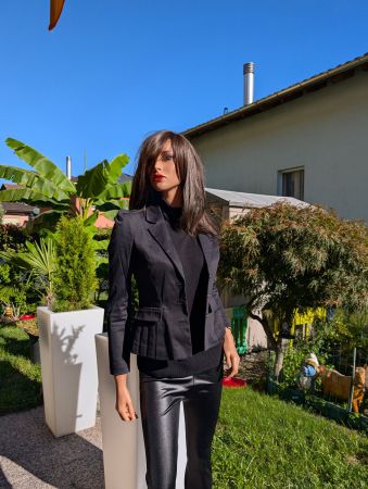 H&M Schwarzer Blazer -  Grösse 34