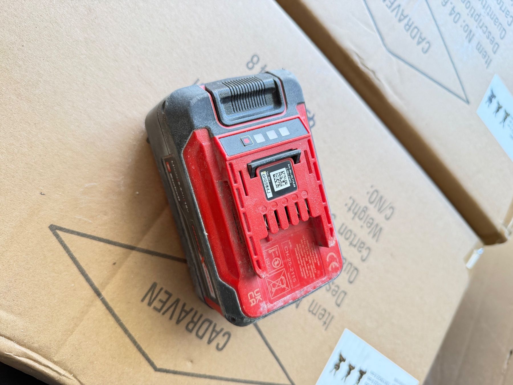 Einhell Batterie: Einhell Power X Change Akku 18V 5.2Ah gebraucht – Usato da Zollikofen venduto da Level_911 1