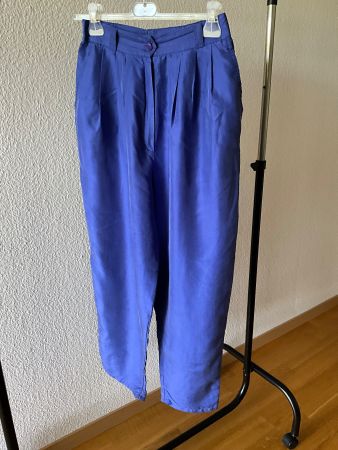 100% Seide Hose Gr. S