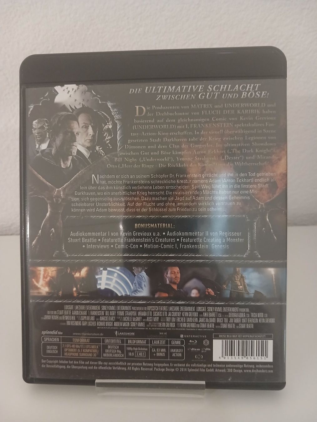 Tous les DVDs: I, Frankenstein – D'occasion à St. Margrethen SG par SamusAran 1