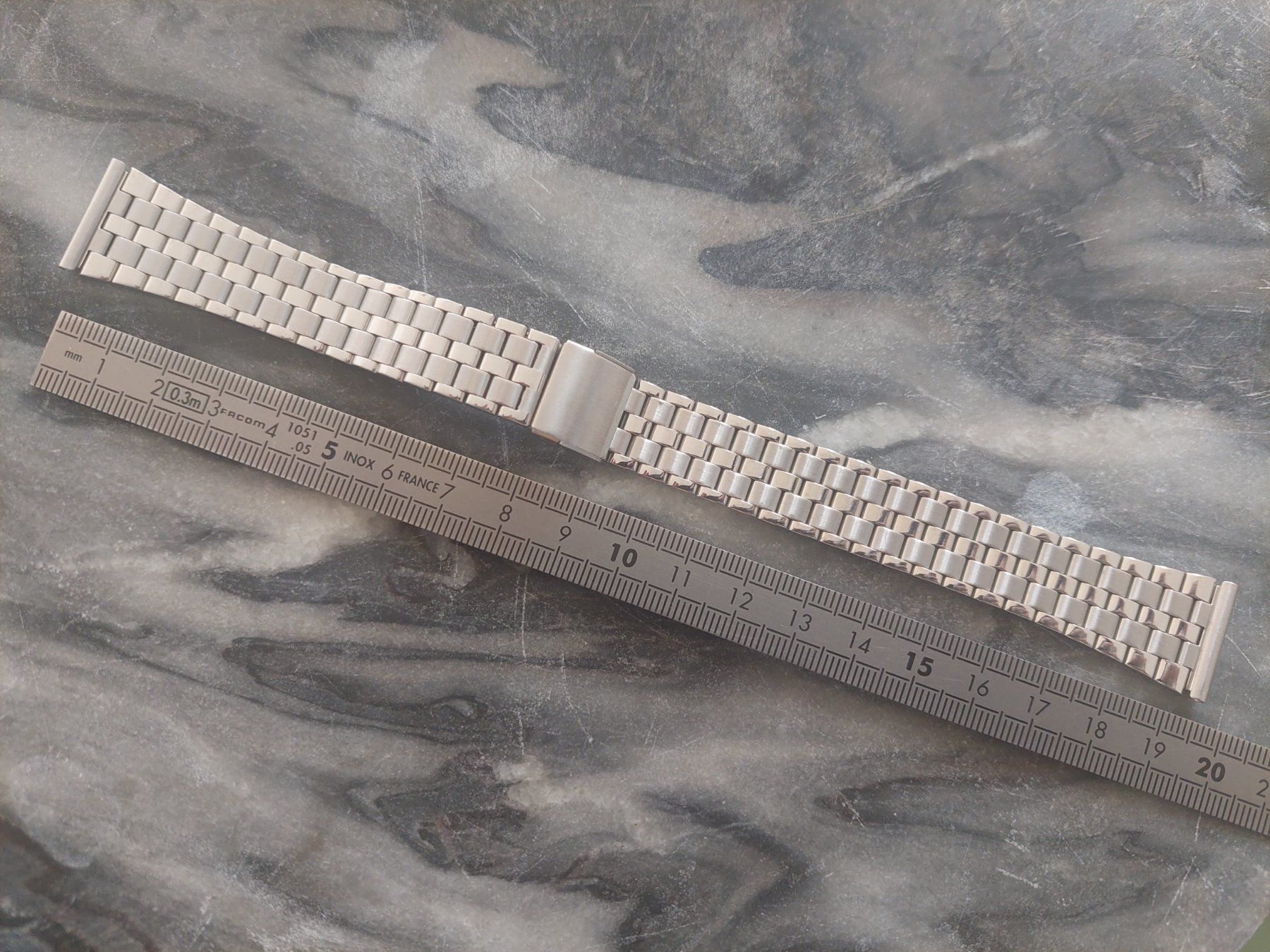 Bracciali & Braccialetti: Watch bracelet steel - 20mm – Nuovo (secondo la descrizione) da Wermatswil venduto da guillaume.jung
