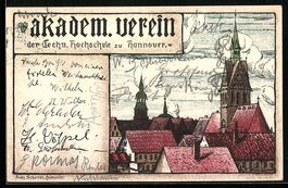 Steindruck-AK Hannover, Akademischer Ver