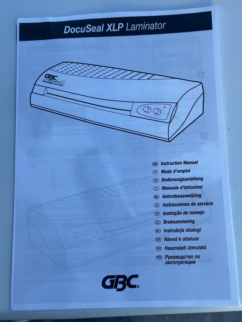 Macchine laminatrici: CBD Docu Seal XLP Laminator – Nuovo (secondo la descrizione) da Obstalden venduto da Porco13 4