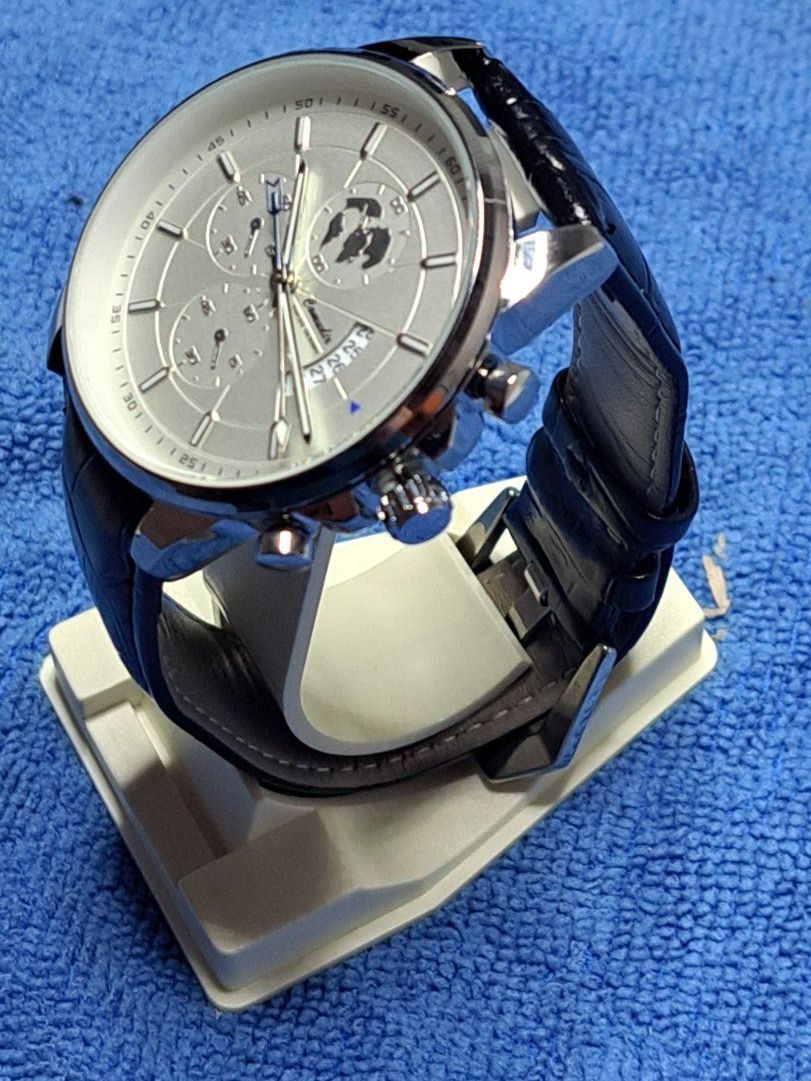 Orologi: ***N E U E*** MODE-ARMBAND-UHR im Chrono-Look – Nuovo e nell'imballaggio originale da Oftringen venduto da Second-Hand-Uhren 3