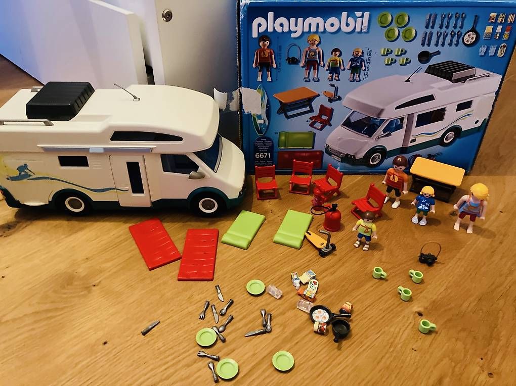 Giocattoli: Playmobil 6671 6888 ensemble camping – Usato da Estavayer-le-Lac venduto da Rde_1977 1