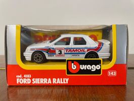 Vintage BBURAGO "Ford Sierra Rally" 1:43 (Neu & OVP) 1988