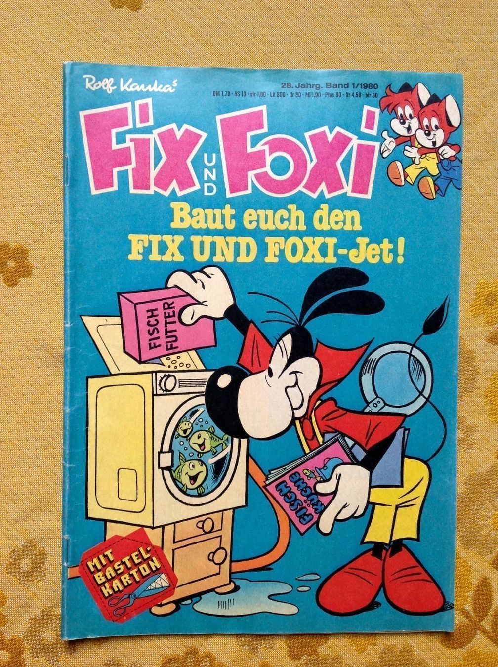 Fumetti: Fix und Foxi Heft Nr 1 von 1980 – Usato da Endingen venduto da nathan05