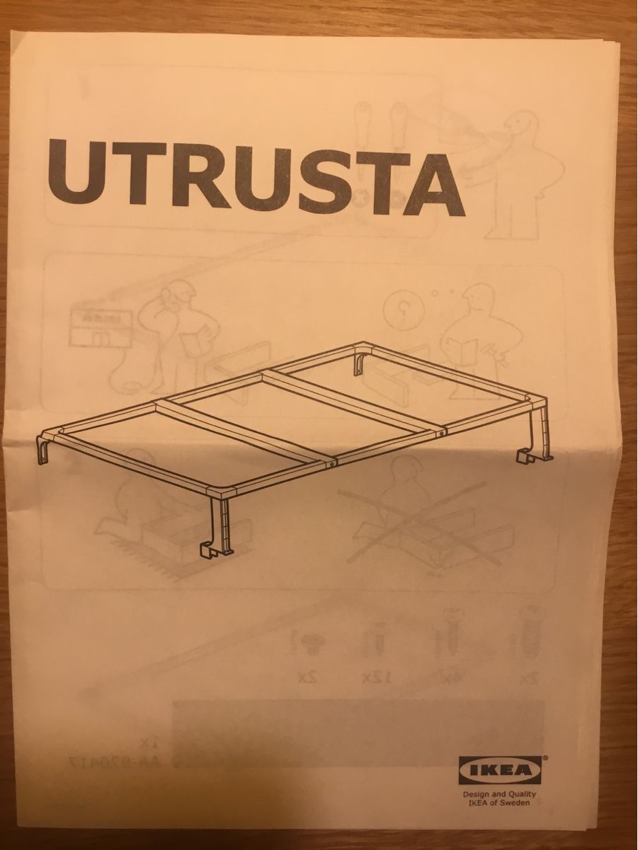 Ikea Komplettküchen: IKEA UTRUSTA Unterstützung Abfallbehälter – Neu und originalverpackt aus Aarau von Wehst