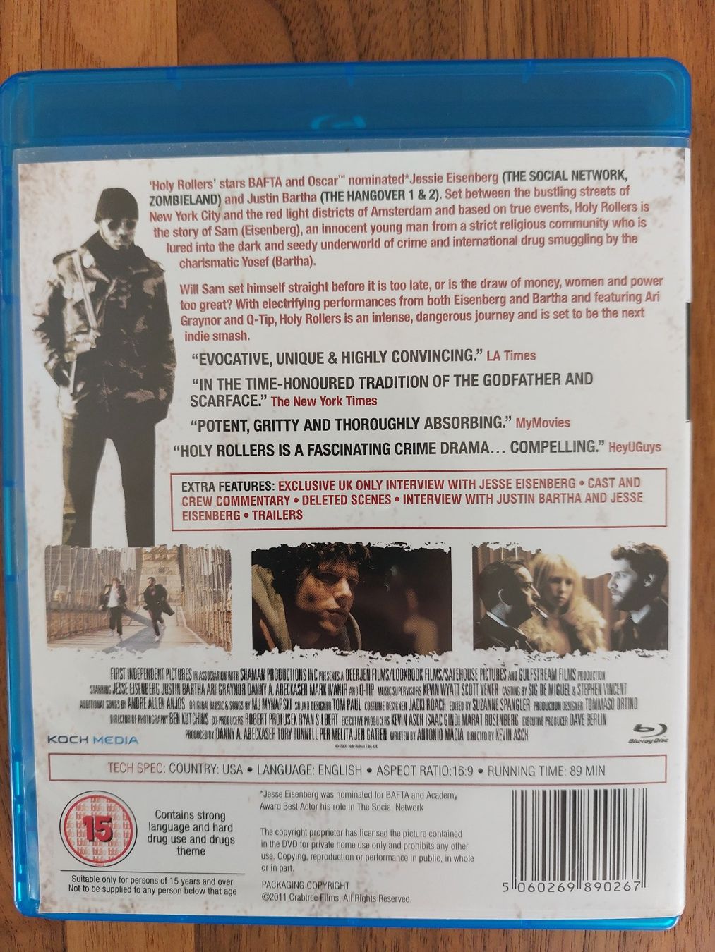 Tutti i DVDs: Blu Ray - Holy Rollers – Usato da Rheinfelden venduto da FilmAuktion 3