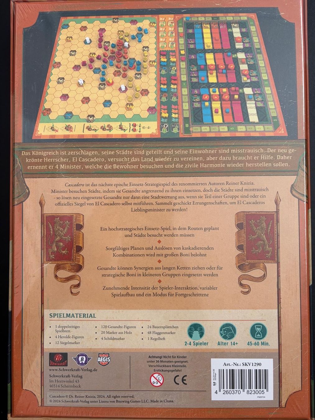 Giochi: Spiel «Cascadero» – Nuovo e nell'imballaggio originale da Winterthur venduto da Wegweiser01 1