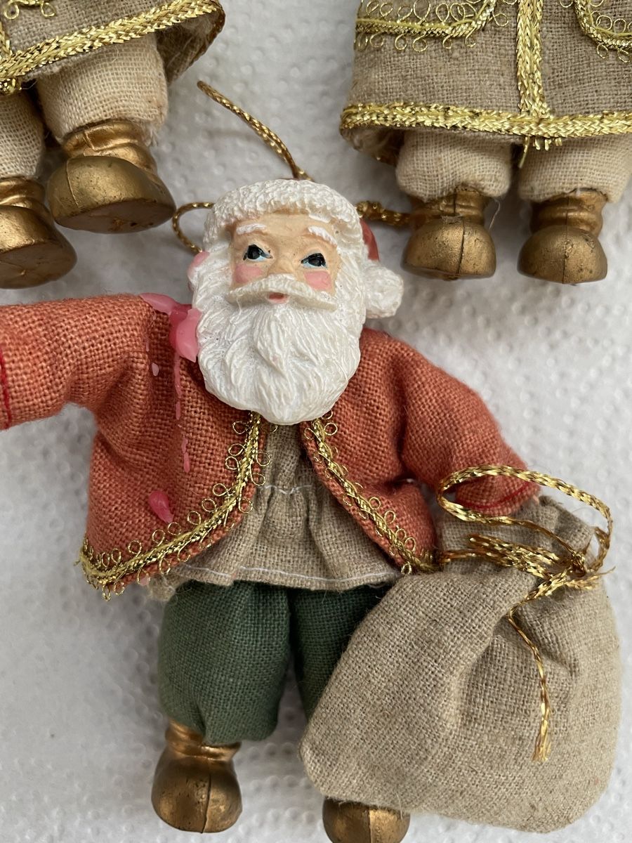 Tutte le decorazioni: 3 vintage Weihnachtsmann – Usato da Oberentfelden venduto da vilibrand 2