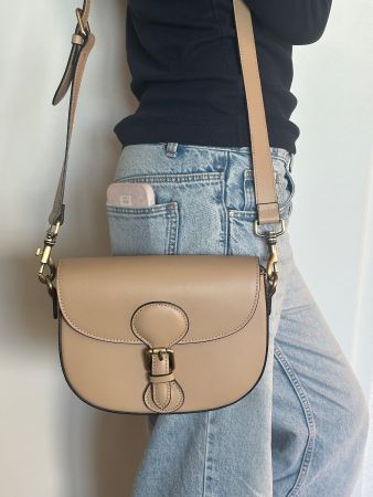 Edle Echtleder Satteltasche / Saddle Bag