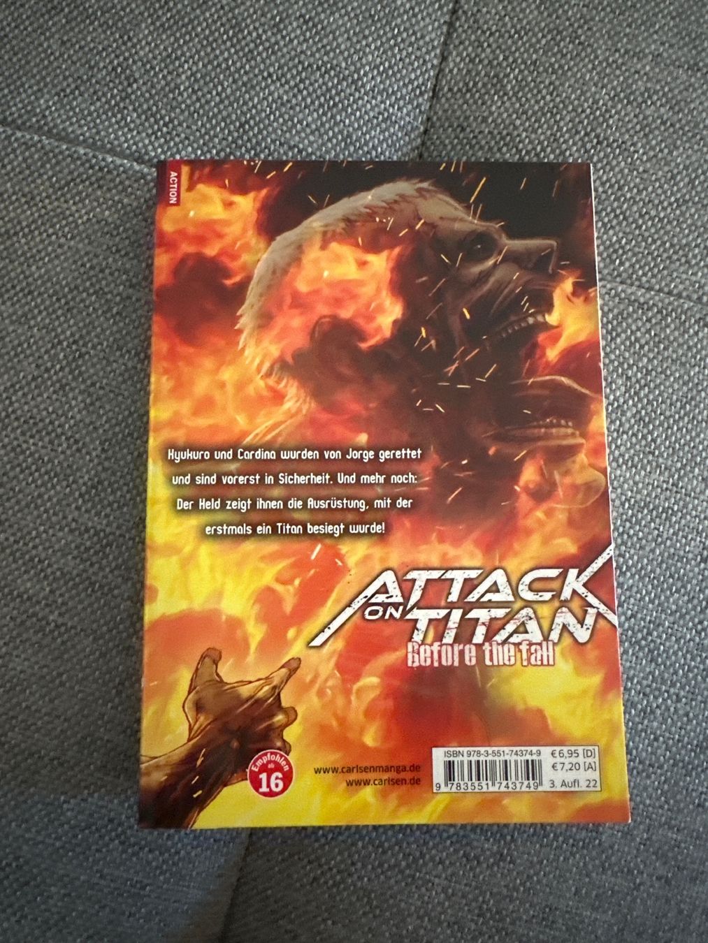 Fumetti: Attack on Titan Band 5 – Usato da Rümlang venduto da NStucki 1