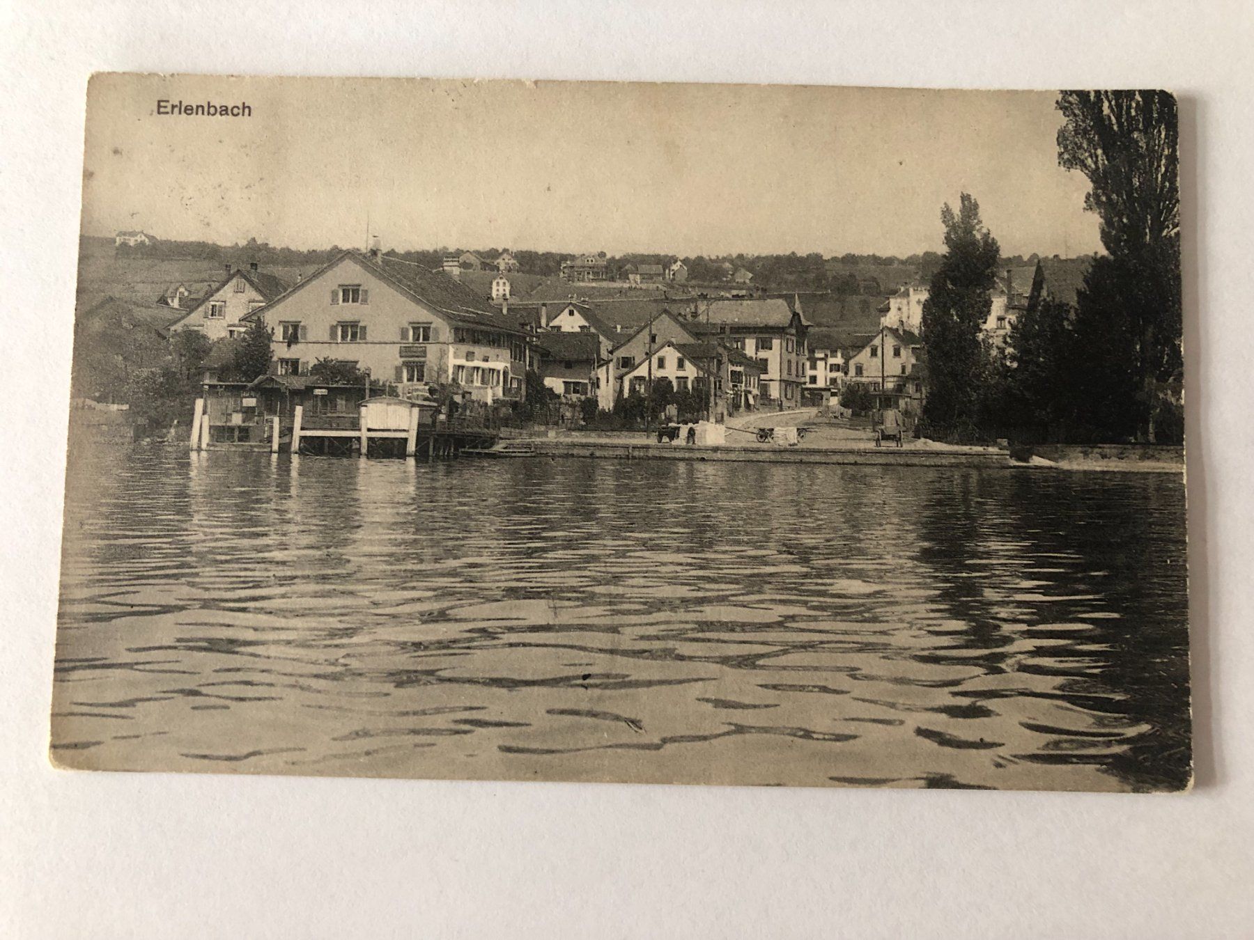 Cartoline postali: Erlenbach 1912 – Usato da Pfäffikon ZH venduto da Waltoversand
