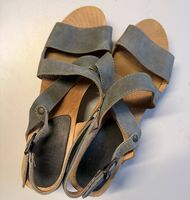 Sandalen mit Holzsohle  enna Naturschuhe, Gr. 42