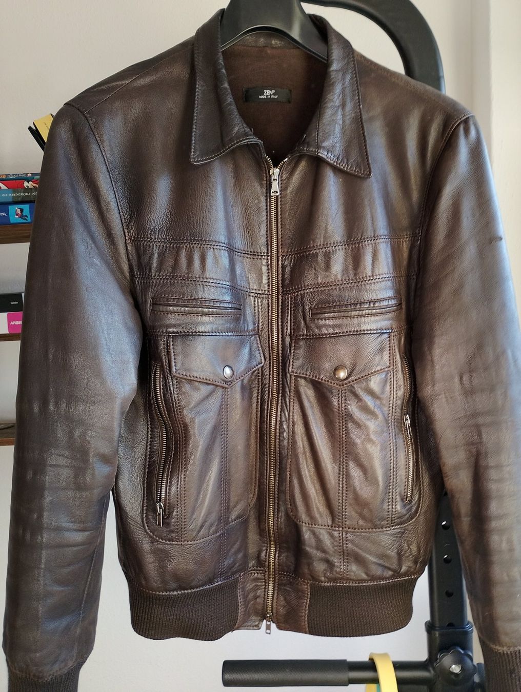 Giacche: lederjacke braun herren – Usato da Massagno venduto da cor_8nxp