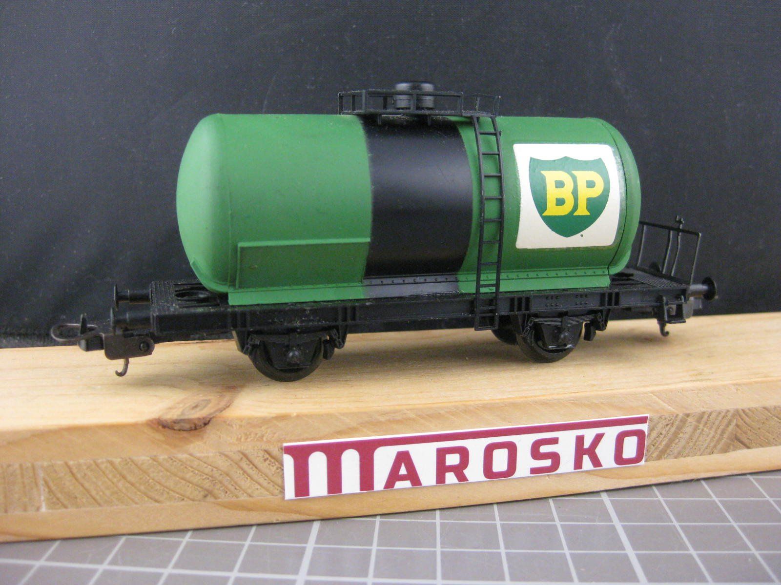 Lima Modellini di ferrovie: Lima Kesselwagen BP, ohne OVP, . – Usato da Malters venduto da Marosko 1