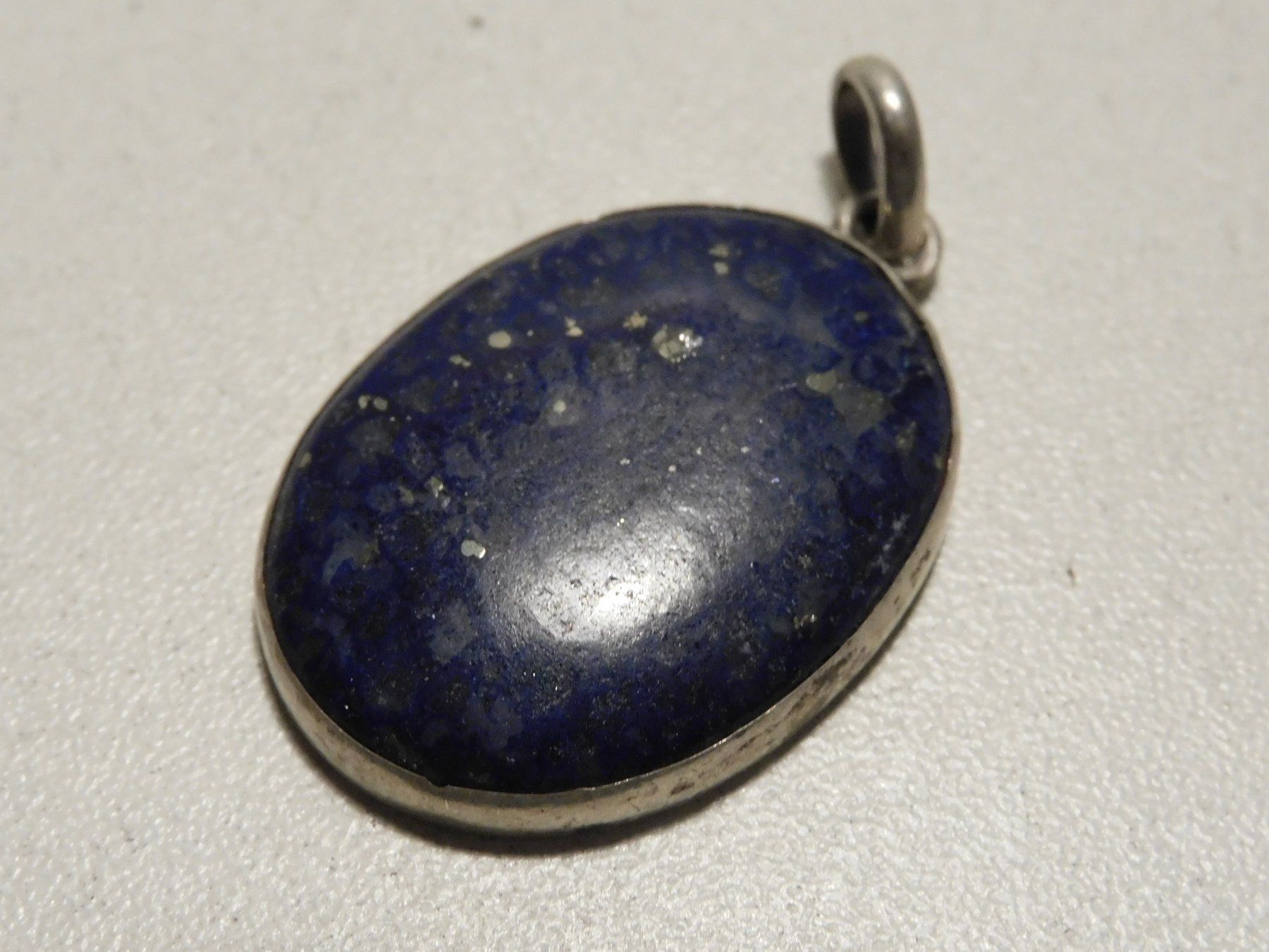 Pendentifs: Anhänger LapisLazuli oval Silber gebraucht – D'occasion à Sursee par 76 1