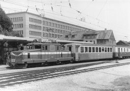 Sainte Croix VD YSteC Elektrolokomotive foto 17 x 12