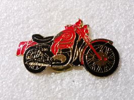 Ansteckpin 53: Motorrad