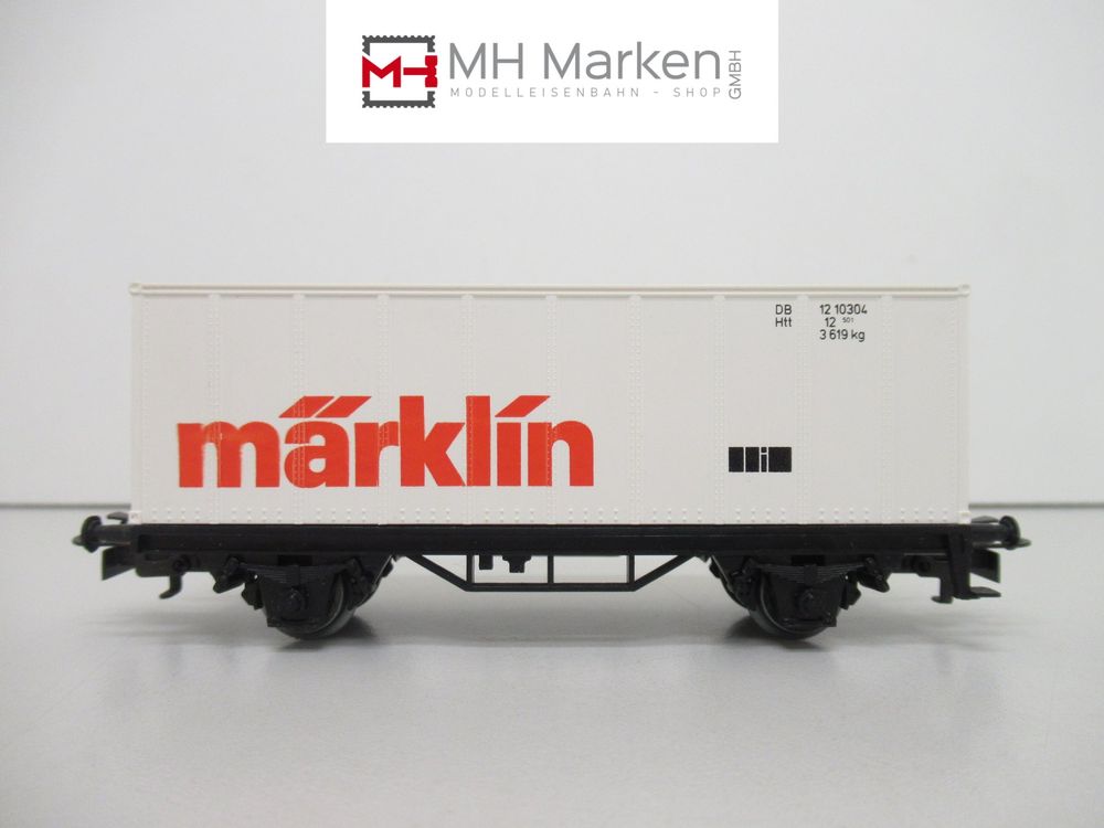 Märklin 4481 Containerwagen mit Eigenwerbung AC WS H0 1