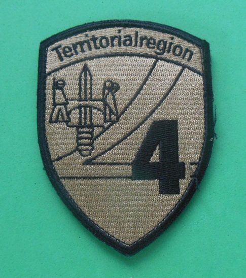 Schweizer Armee Placchette & Badge: Territorialregion 4 – Usato da Zwillikon venduto da Boban69