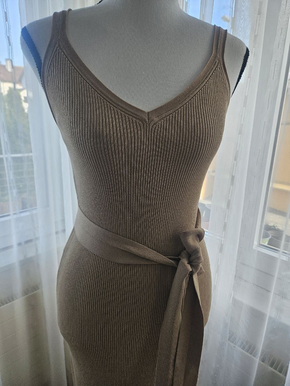 Kleider: Strickkleid beige (ungetragen) – Neu (gemäss Beschreibung) aus Steckborn von suz_v2v6 8