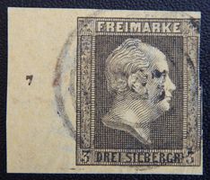 Preussen Kat. 4 gest. 1850 Kat. 220 Euro mit seltenem Reihen