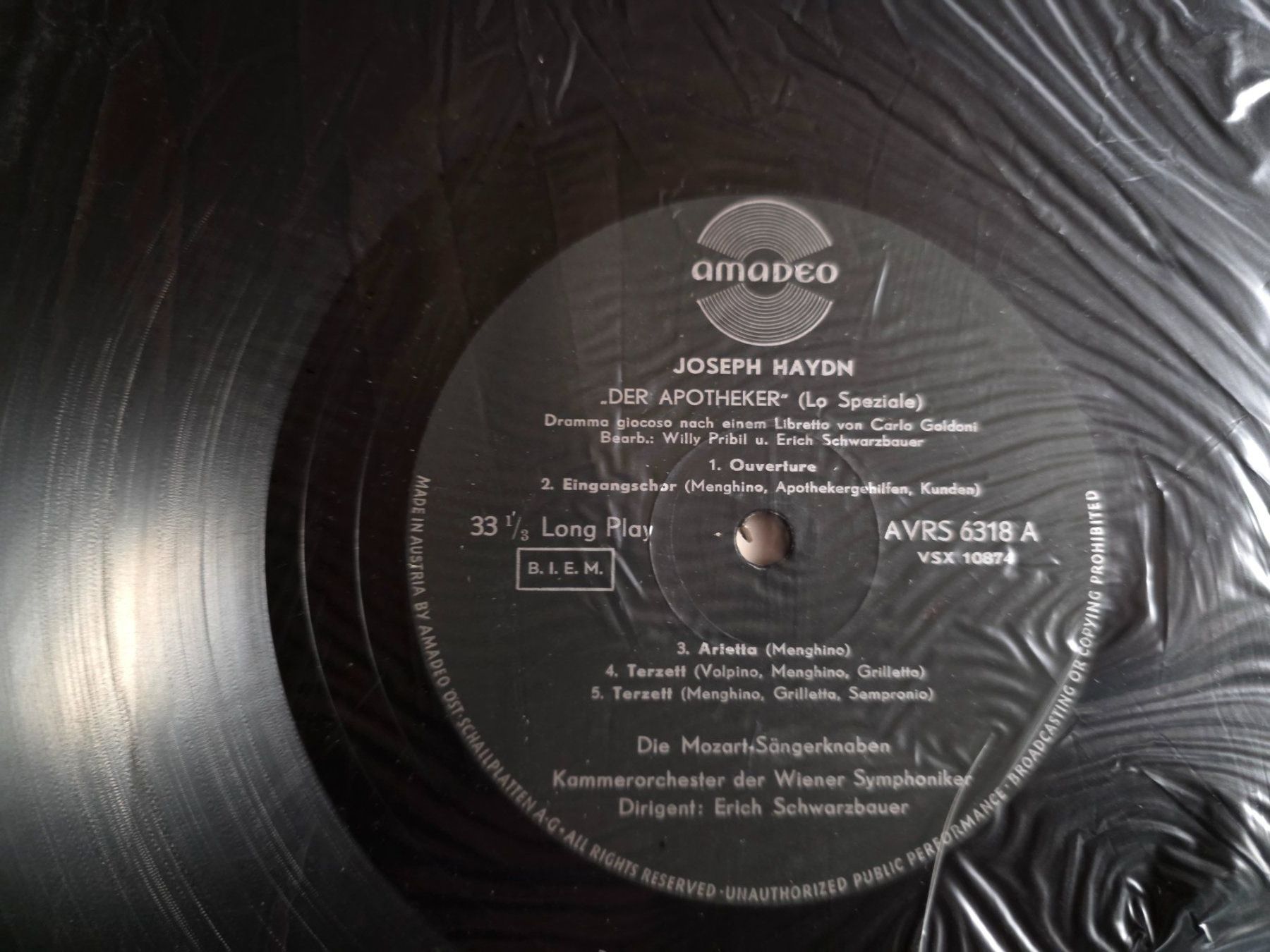Dischi in vinile: Vintage LP Joseph Haydn - Der Apotheker – Usato da Walterswil BE venduto da Lonitti 1