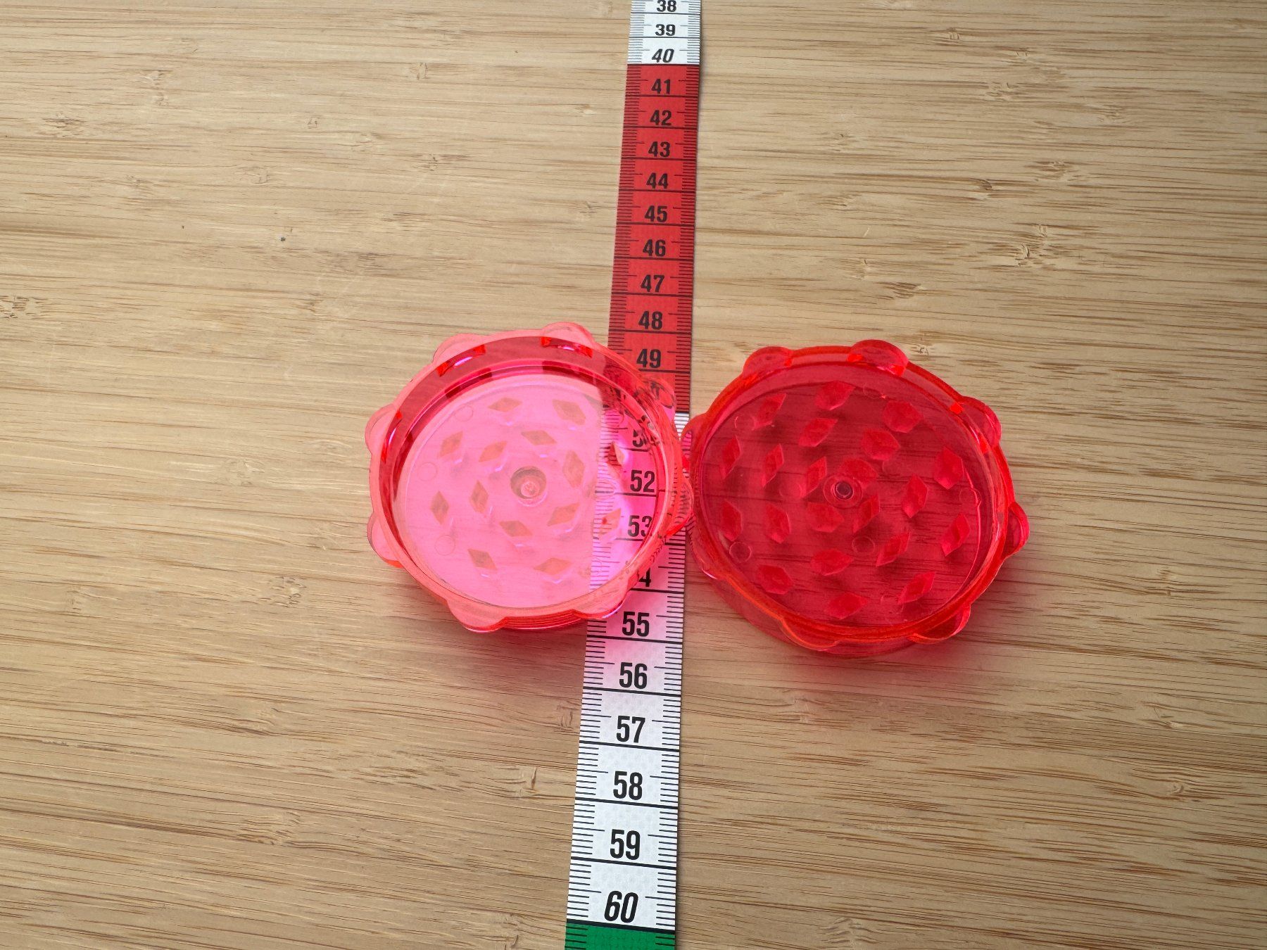 Tabacchi: pinkiger Grinder, Mühle, pink, rosa, transparent – Nuovo e nell'imballaggio originale da Winterthur venduto da YaV 3