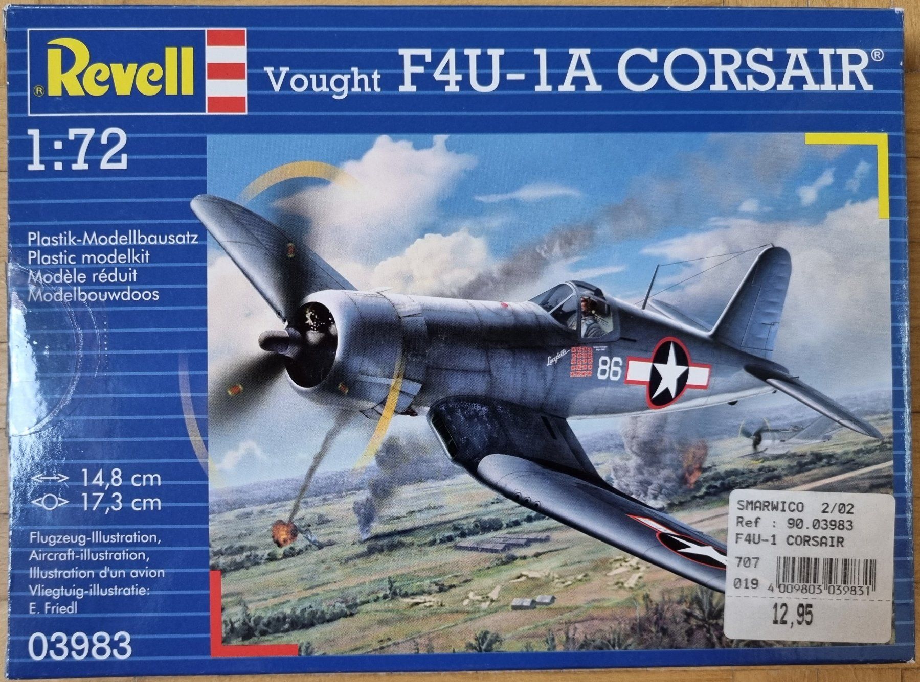 Revell Modellbausätze & Standmodelle: Revell : Vought F4U-1A Corsair – Neu und originalverpackt aus Froideville von xXSebastienXx
