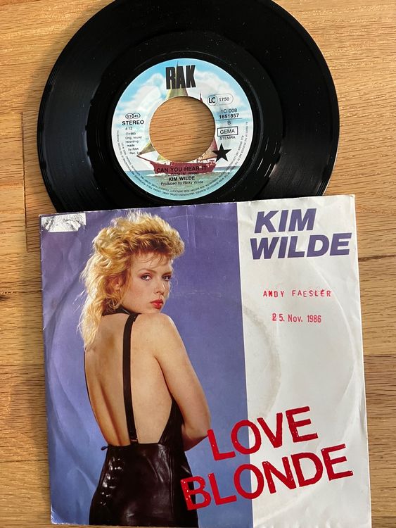 Kim Wilde Love Blond D 1983 Kaufen Auf Ricardo