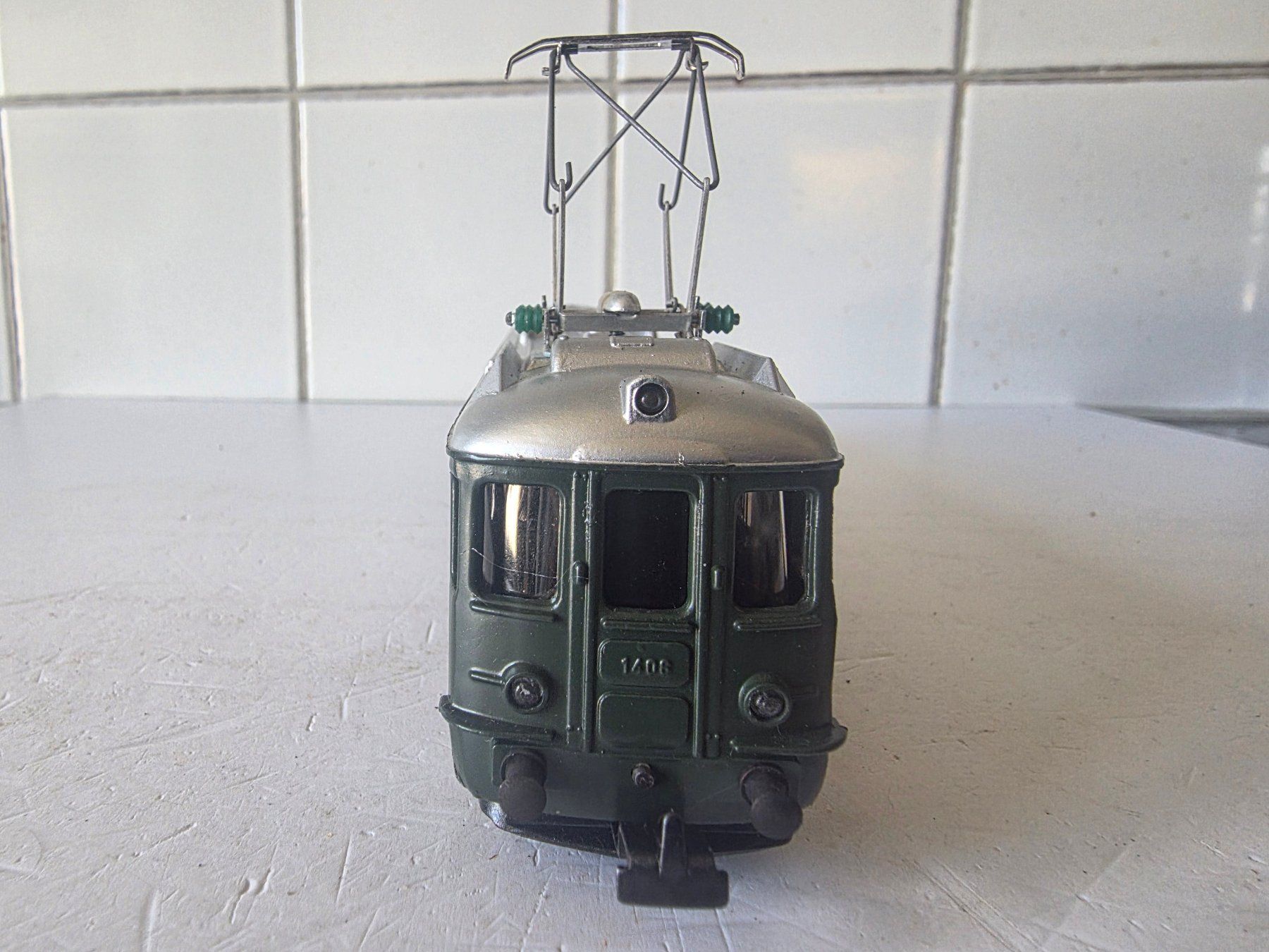 Hag Modellini di ferrovie: SBB Triebwagen RBe 4/4, Lok-Nr. 1408, GS = – Nuovo (secondo la descrizione) da Seuzach venduto da Loeckeli01 4