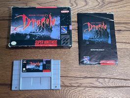 SNES Bram Stoker's Dracula US OVP Sammler!
