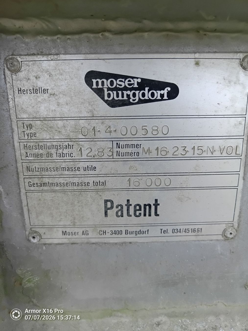 Contenitori edile: Abfallpressmulde für Hakengerät – Usato da Schmiedrued venduto da Bolligerracing 7