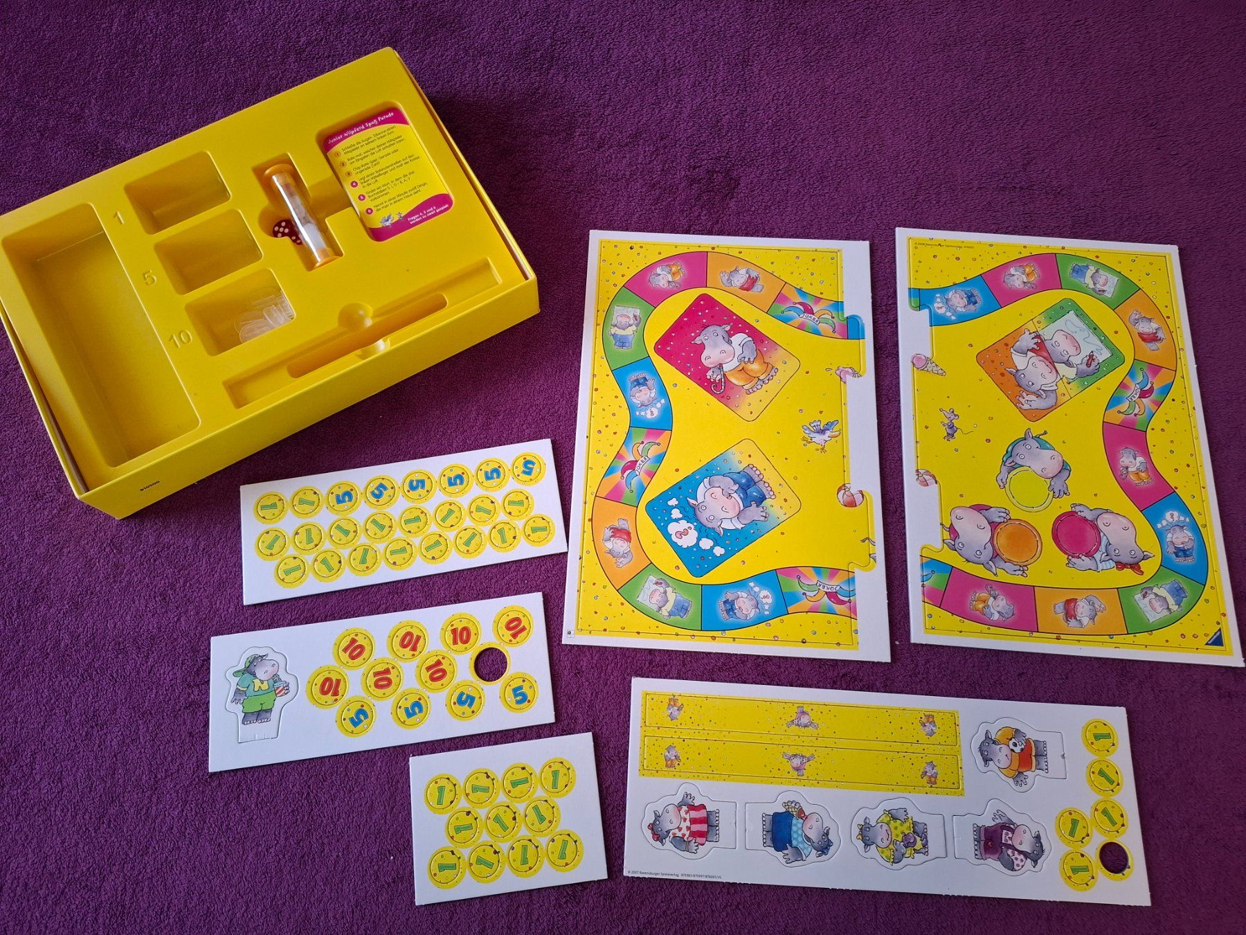 Ravensburger Jeux: Ravensburger - Junior Nilpferd - Party – D'occasion à Müllheim Dorf par Seeeule01 1