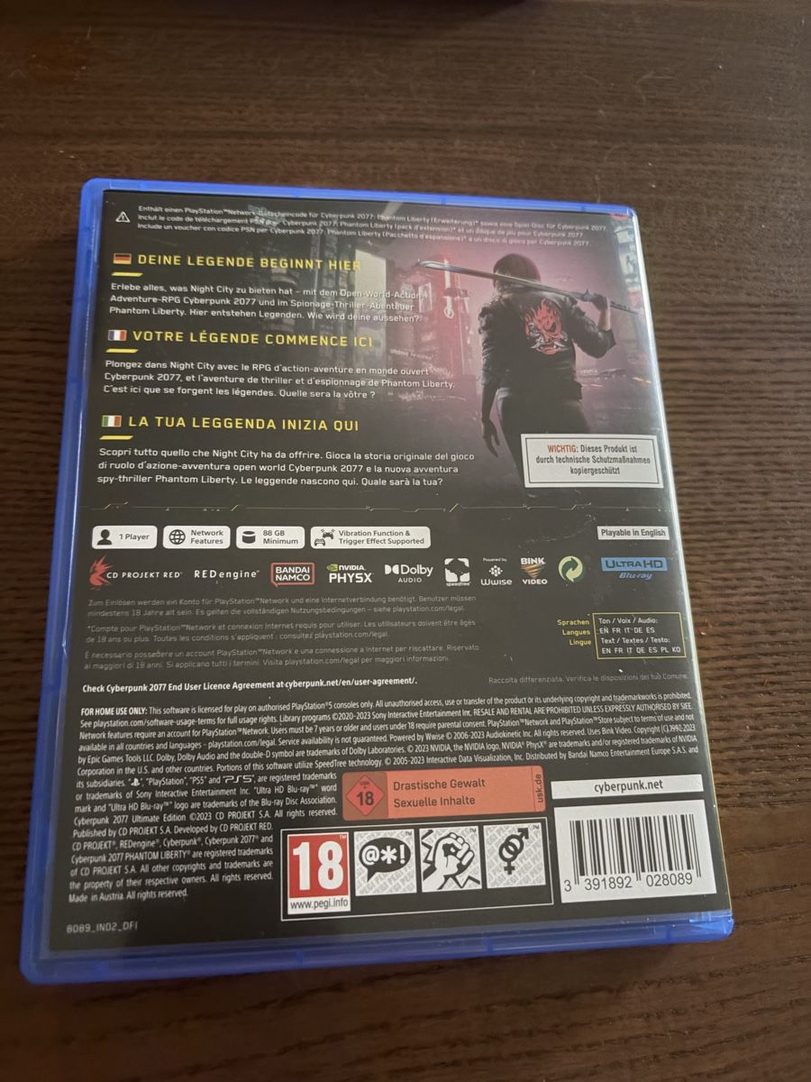 Giochi: Cyberpunk 2077 – Nuovo (secondo la descrizione) da Seewen SZ venduto da fra_9zbs 1