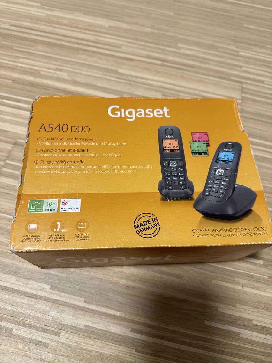 Gigaset Telefoni: A540 Duo (NEU!!!) – Nuovo e nell'imballaggio originale da Bülach venduto da kay_k7dg
