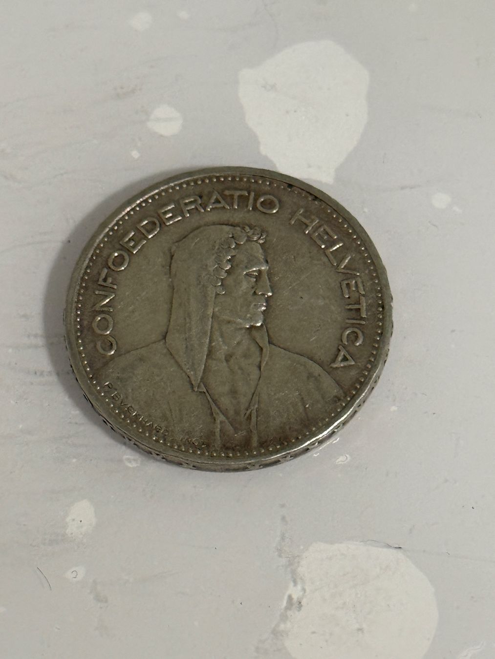 Alle Münzen: 5 Franken 1932  Silber – Gebraucht aus Wallisellen von SWISS_SILVER1