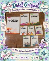 8 originale Diddl-Blätter – blockfrisch