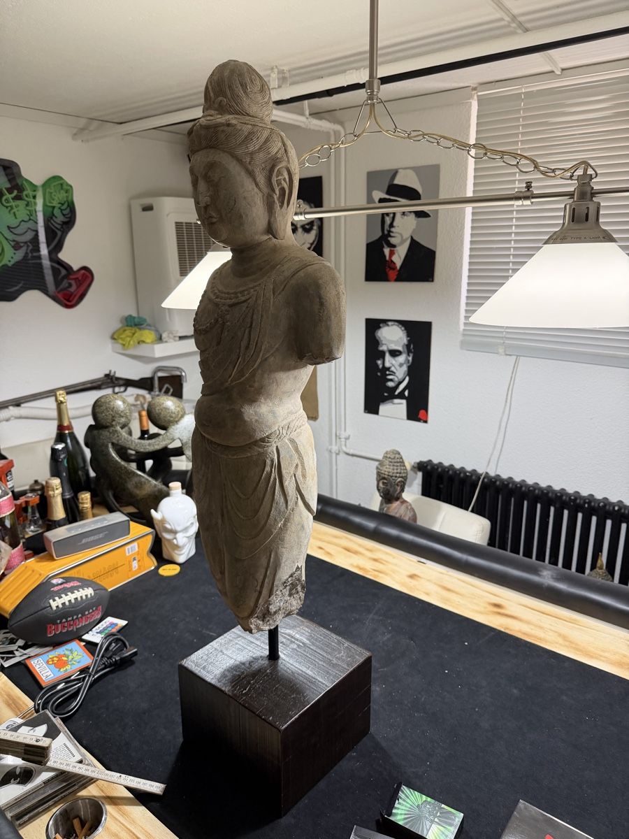 Sculture & Statue: Grosse Buddha Figur Antik – Usato da Wettingen venduto da NickInc 2