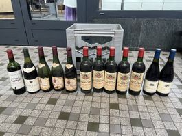 12 VINS FRANÇAIS ANCIENS ET RARES!!!